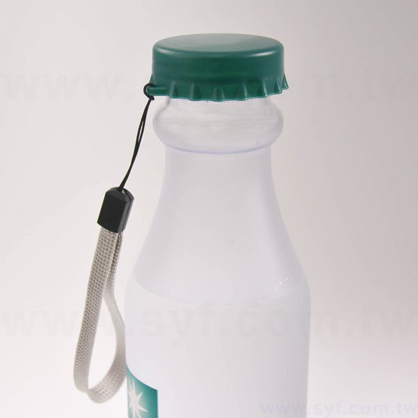 汽水瓶500cc環保杯-旋蓋式霧面環保水壺-可客製化印刷企業LOGO或宣傳標語